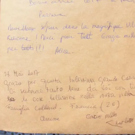 Ruscone Hébergement de vacances *